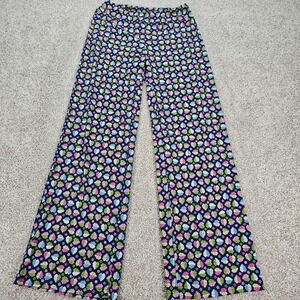 Tori Richard Honolulu Womens Pants XS‎ Tropical Leaves Print Wide Leg Casual